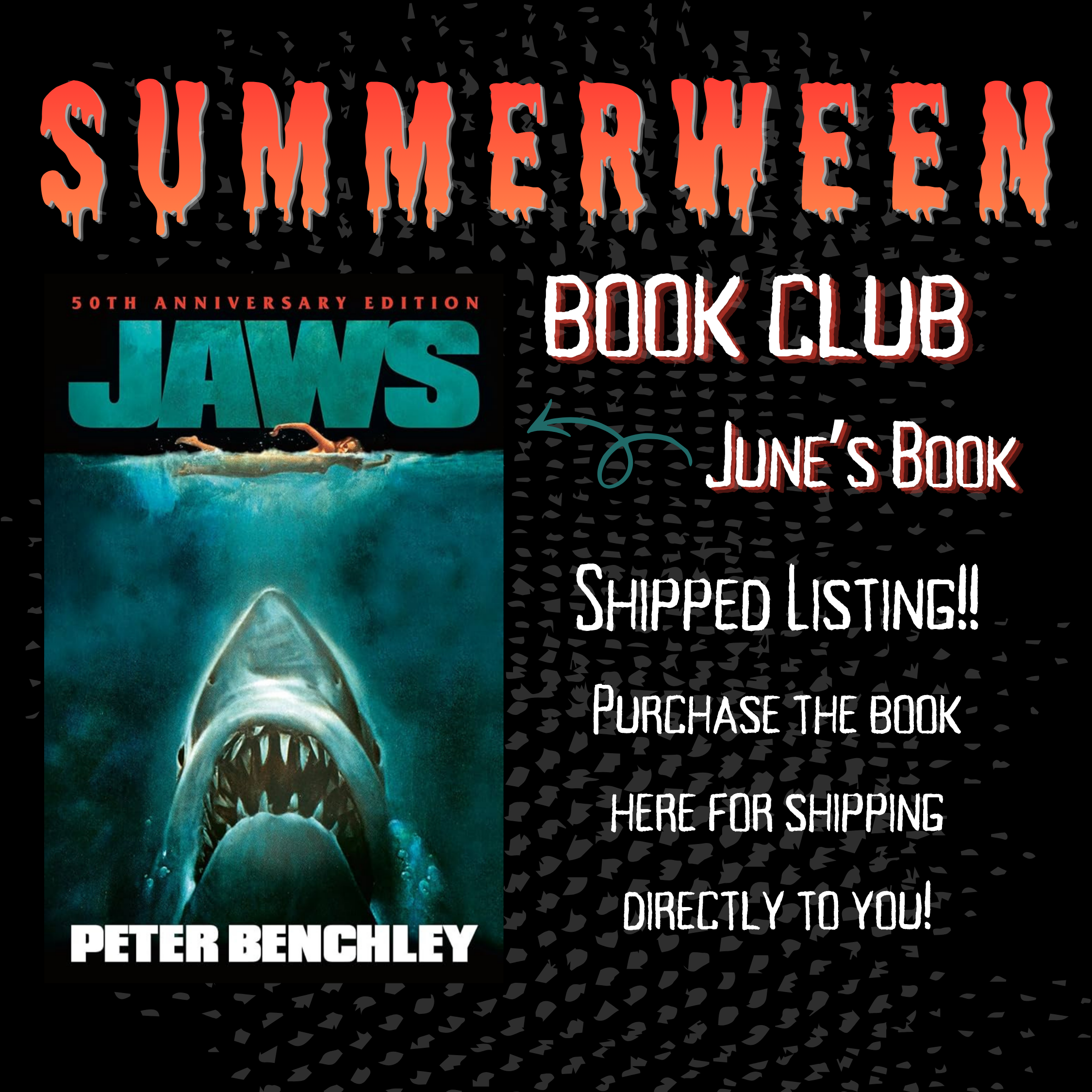 Summerween Book Club *SHIPPING OPTION* | June&