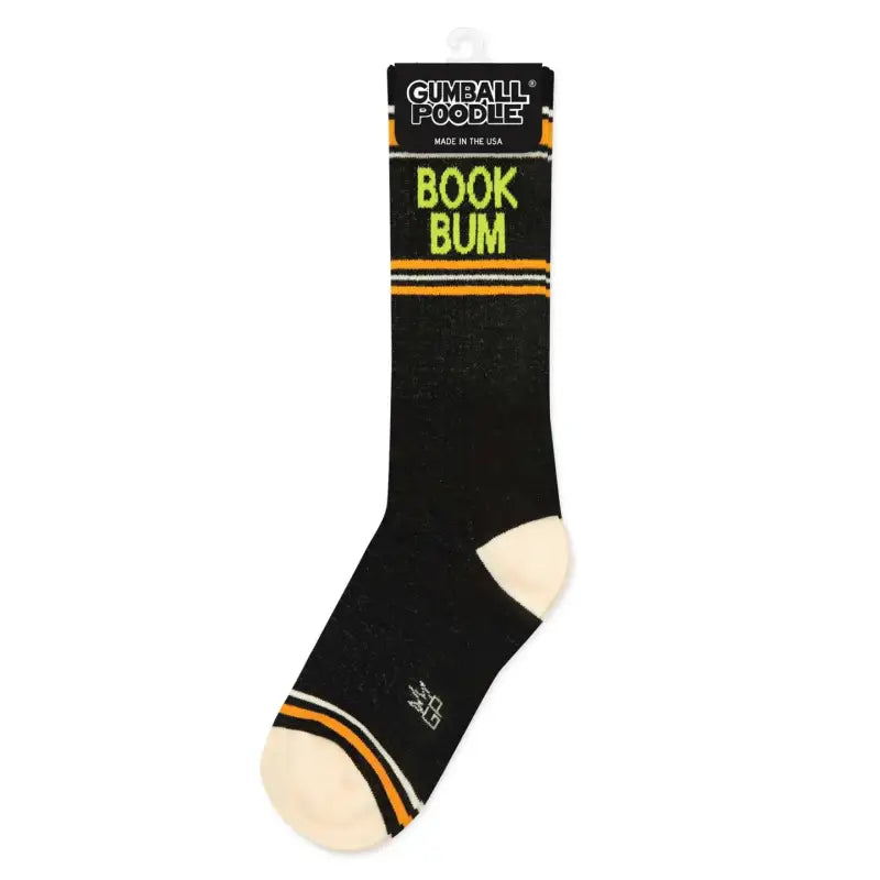 Book Bum Gym Crew Socks