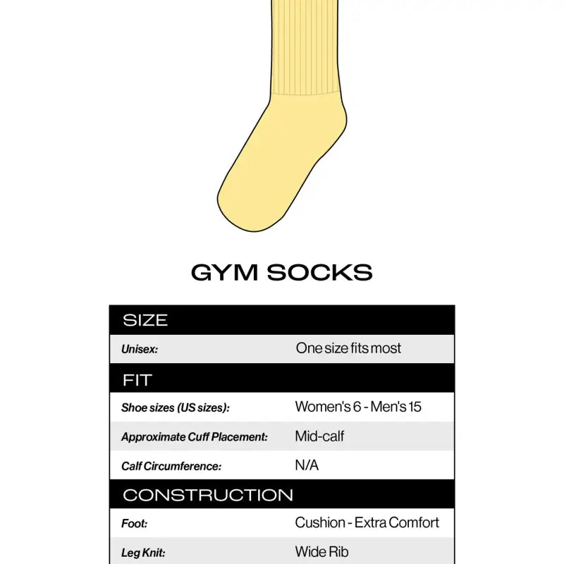 Bookworm - Vintage Rainbow Repeat Gym Crew Socks