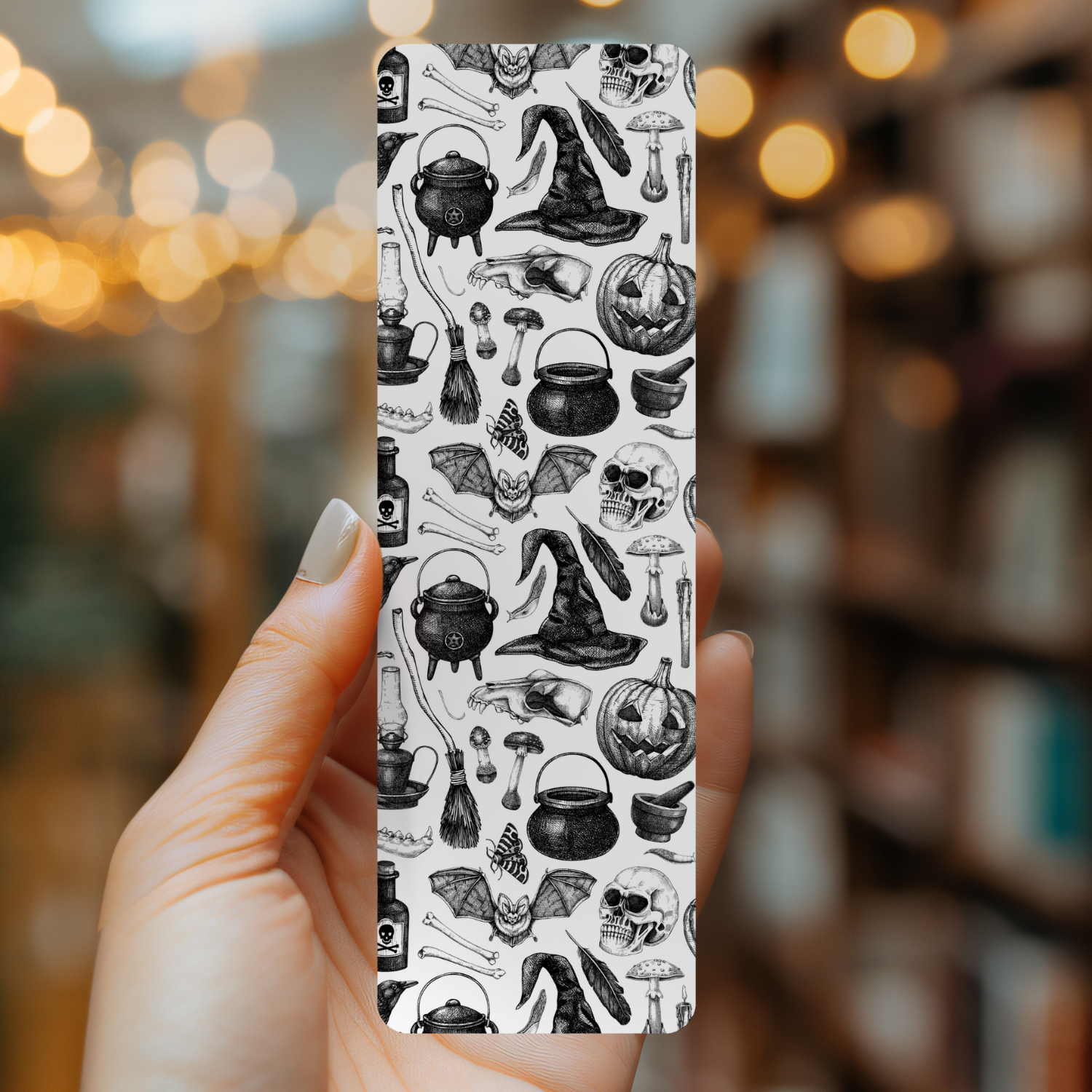 Halloween Apothecary | Soft Matte Laminated Bookmark