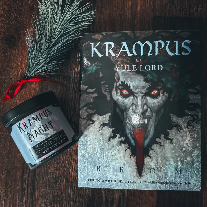 Krampus: The Yule Lord by Brom + Krampusnacht Candle