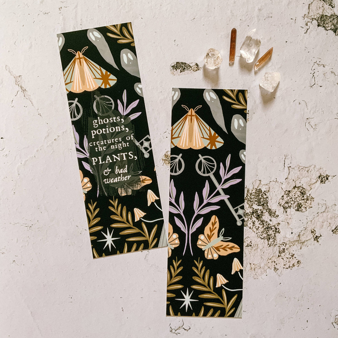Bookmark - Creatures of the Night - Witchy Quote