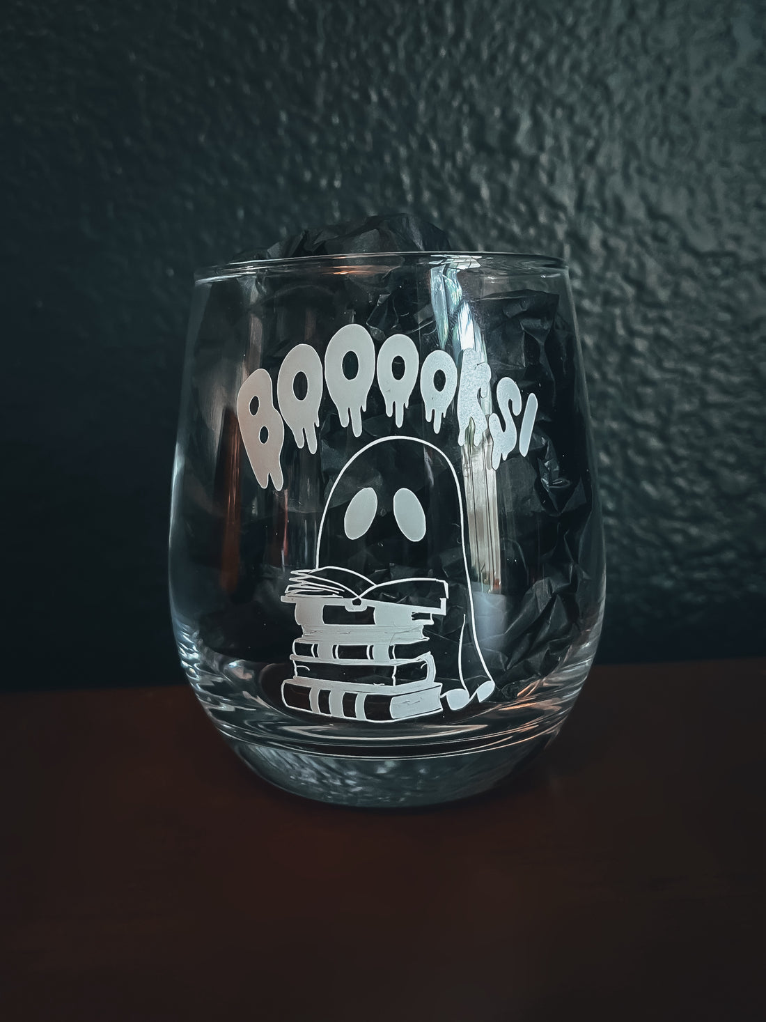 BOOOOOKS! Wine Glass