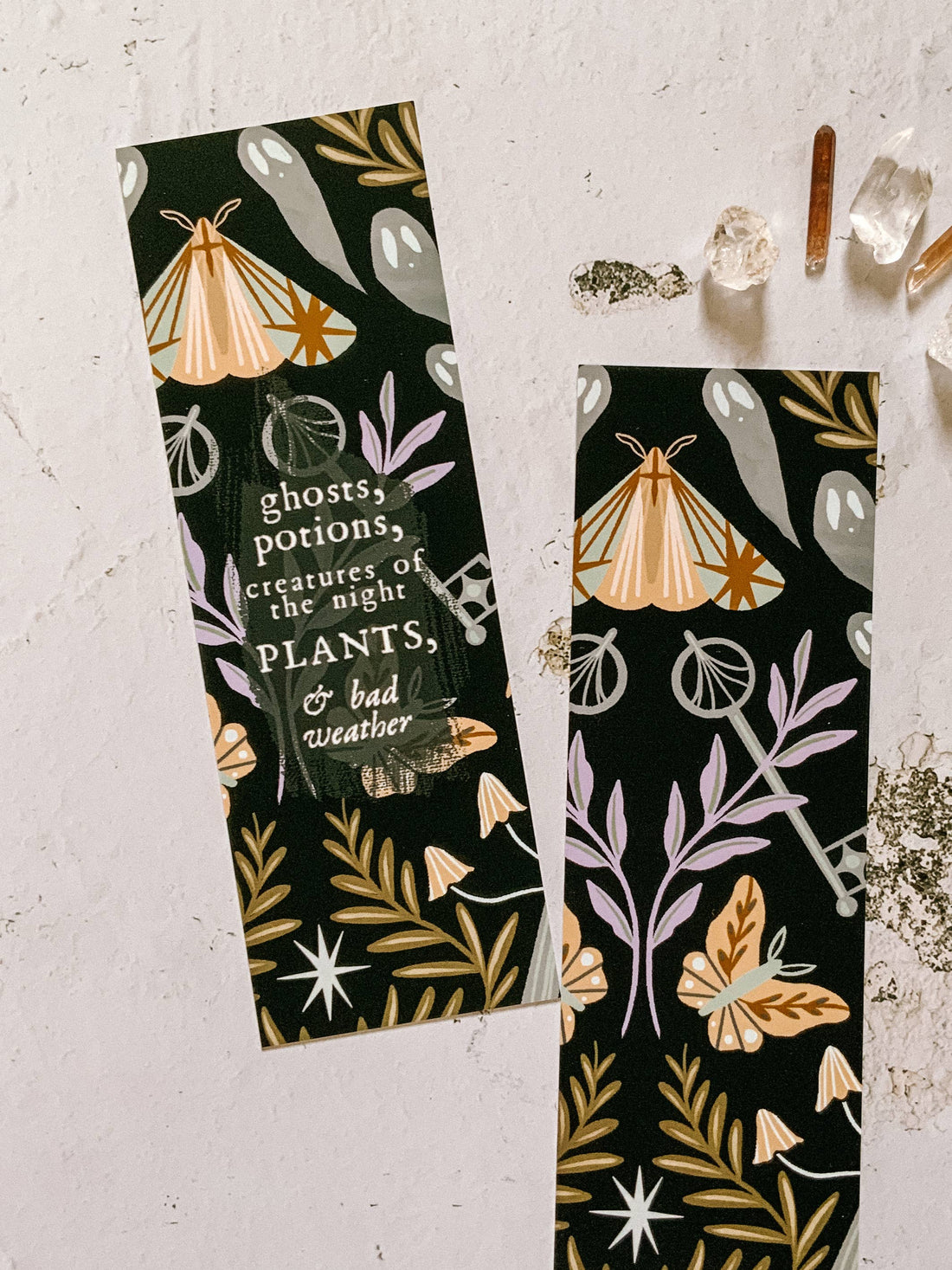Bookmark - Creatures of the Night - Witchy Quote