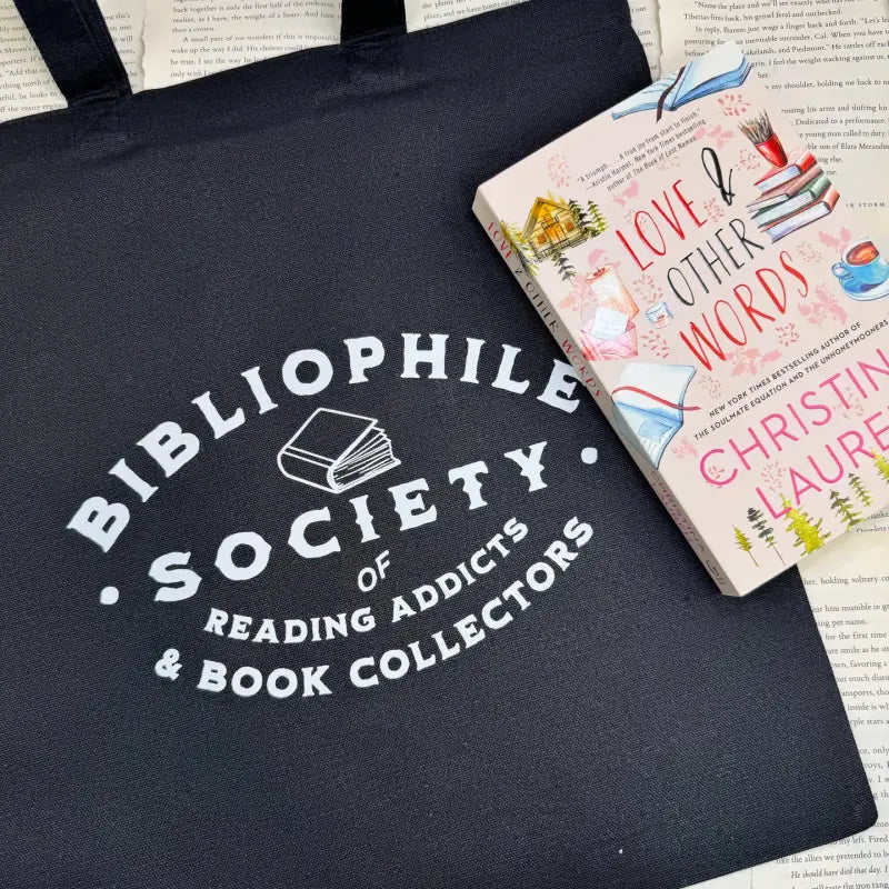 Bibliophile Society Tote Bag