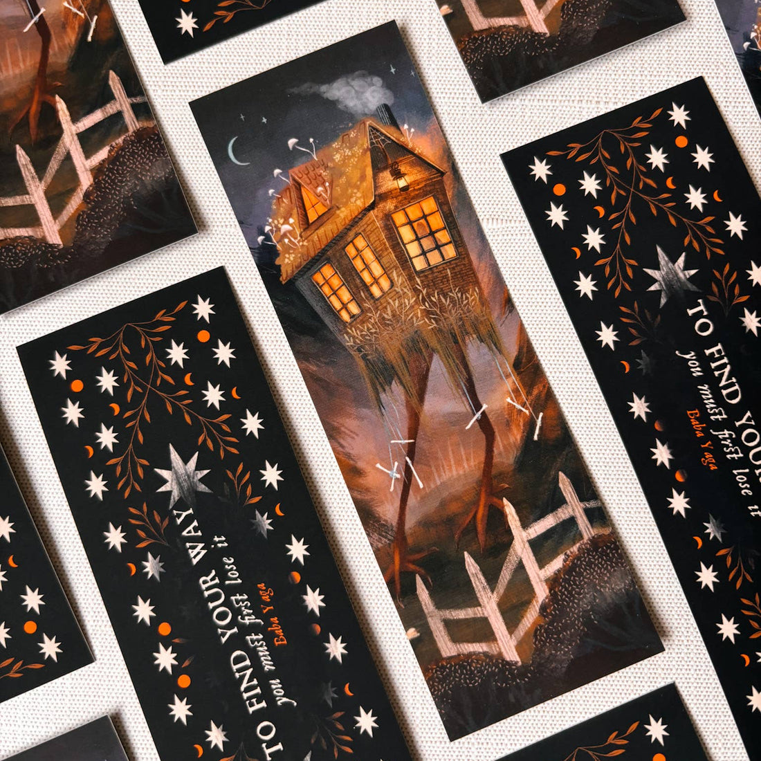 Bookmark: Baba Yaga - Witchy Quote