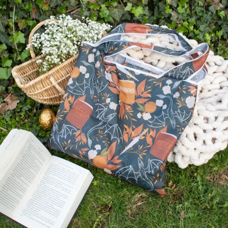 Dragons Grove Foldable Tote Bag