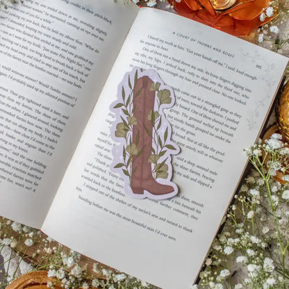 Mini Cowboy Boot Bookmark | Soft Touch