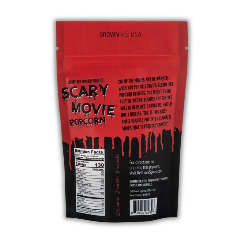 Scary Movie Popcorn: Bloody Red