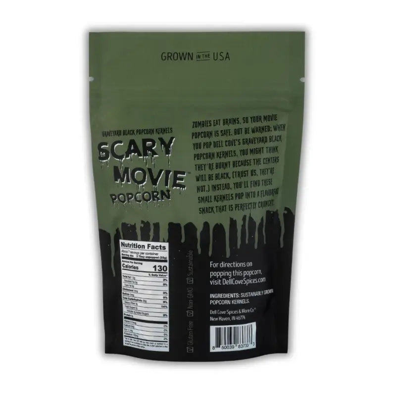 Scary Movie Popcorn: Graveyard Black