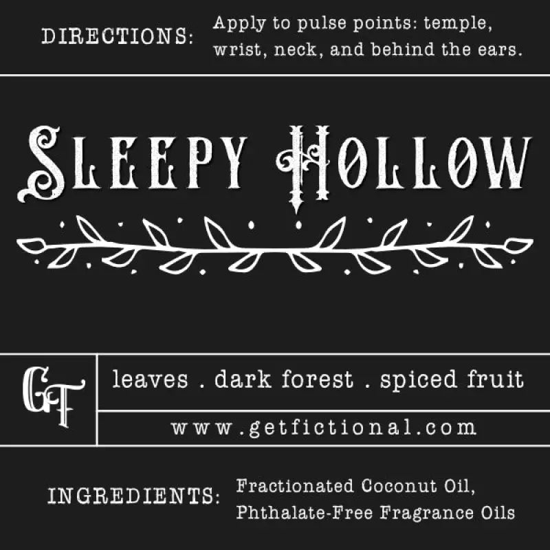 Sleepy Hollow Roll-on Perfume - Get Fictional