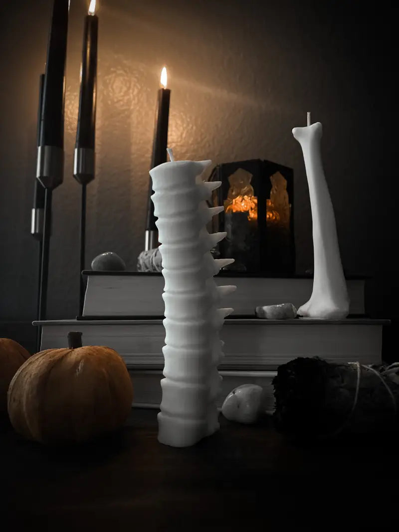 Spine &amp; Bone Candlesticks