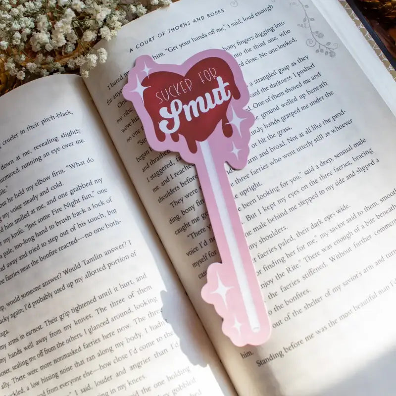 Sucker For Smut Bookmark | Soft Touch
