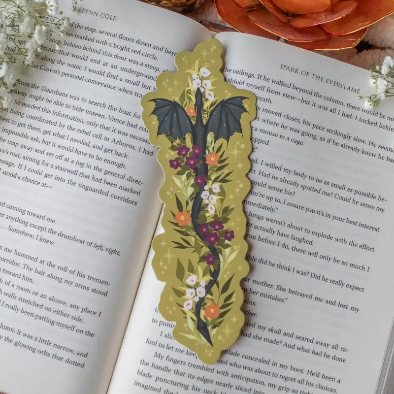 Throne of Glass Abraxos Die-Cut Bookmark