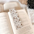 Winter White Floral Bookmark