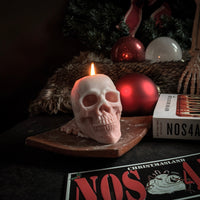 Charlie {Peppermint & Balsam Skull Candle}