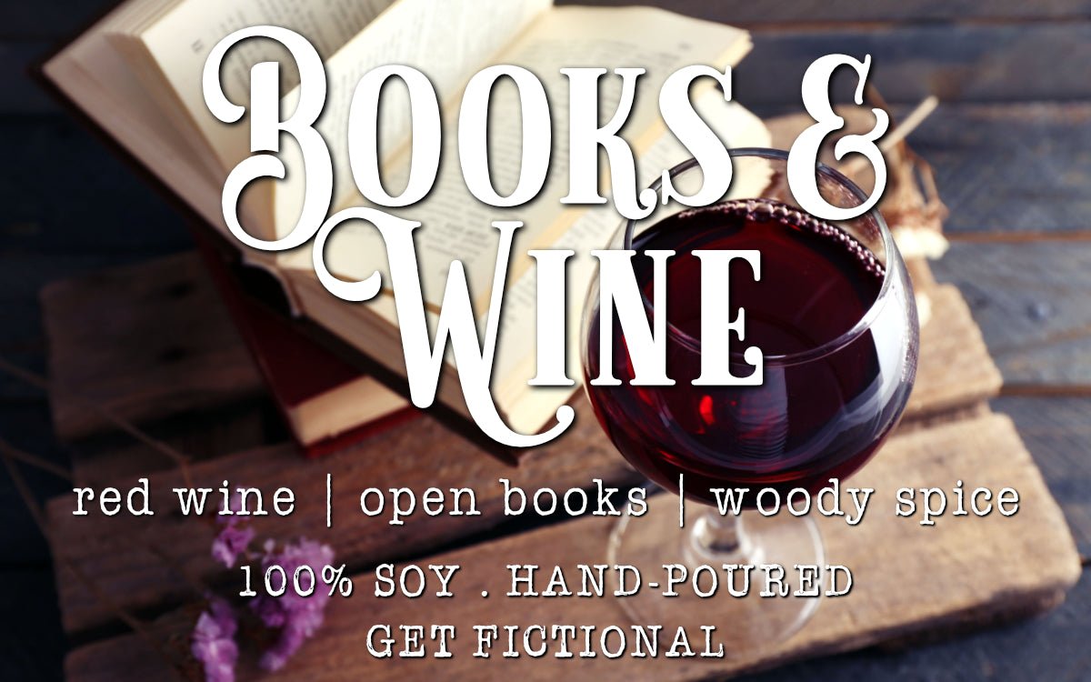Books &amp; Wine - Get Fictional