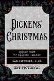 Dickens' Christmas Car Diffuser - Get Fictional