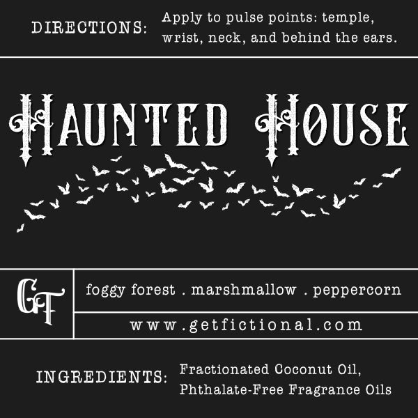 Haunted House Roll-on Perfume - Get Fictional