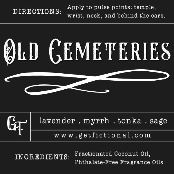 Old Cemeteries Roll-on Perfume - Get Fictional