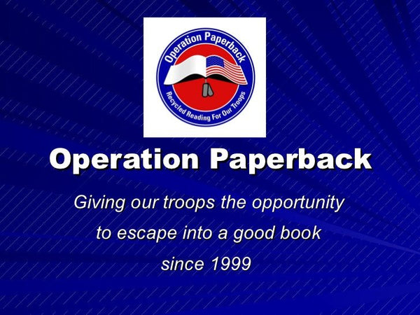 Operation Paperback - Get Fictional