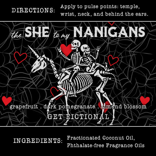 The SHE to My NANIGANS Roll-On Perfume - Get Fictional