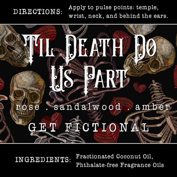 Til Death Do Us Part Roll-On Perfume - Get Fictional